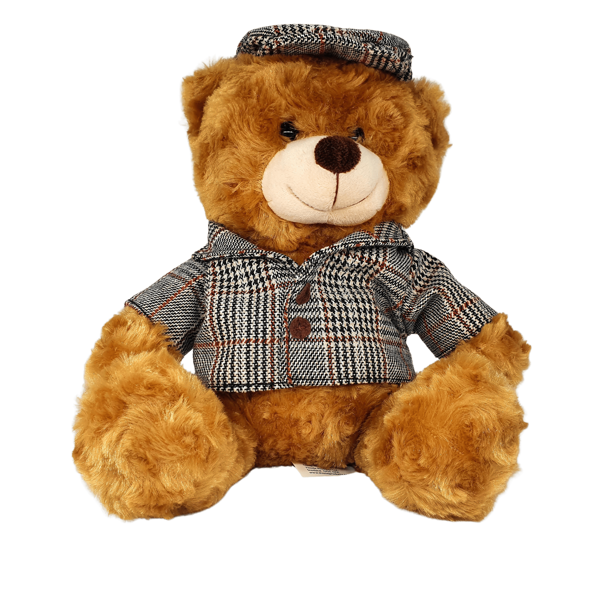 Teddy-Bär im Tweed-Look - SCHOTTLANDLIEBHABER.DE